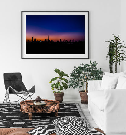 Dubai Sunset, Limited Edition Fine Art Print