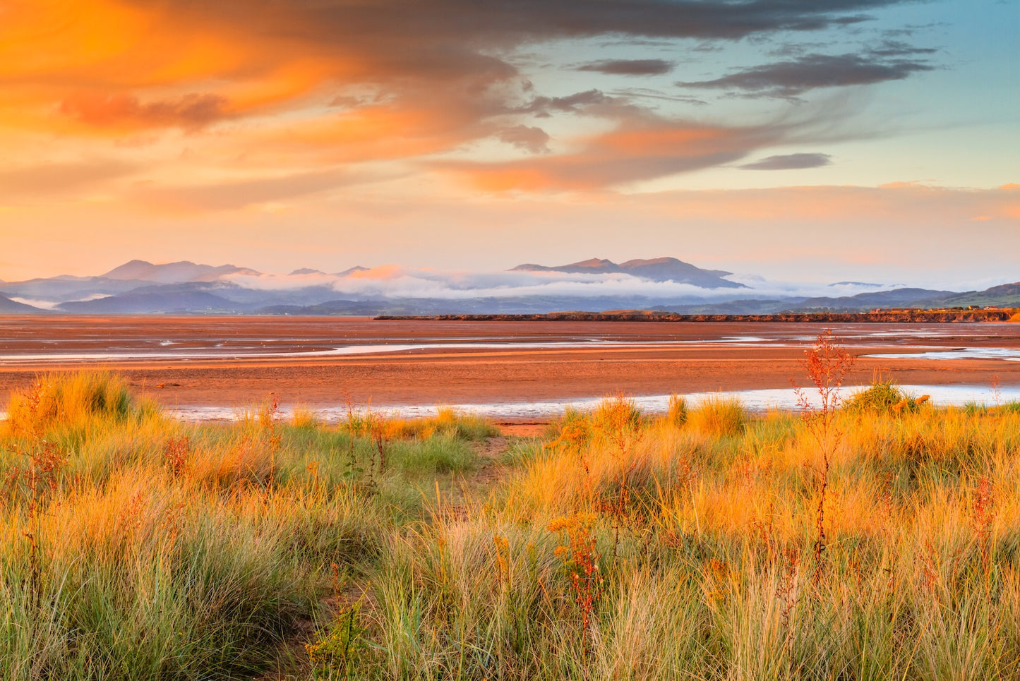 Sandscale Sunset, Limited Edition, Fine Art Colour Print