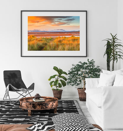 Sandscale Sunset, Limited Edition, Fine Art Colour Print