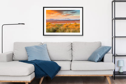 Sandscale Sunset, Limited Edition, Fine Art Colour Print