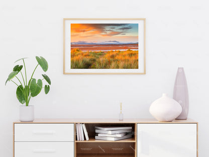 Sandscale Sunset, Limited Edition, Fine Art Colour Print